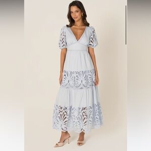 Bronte Soft Blue Day Dress -NWT